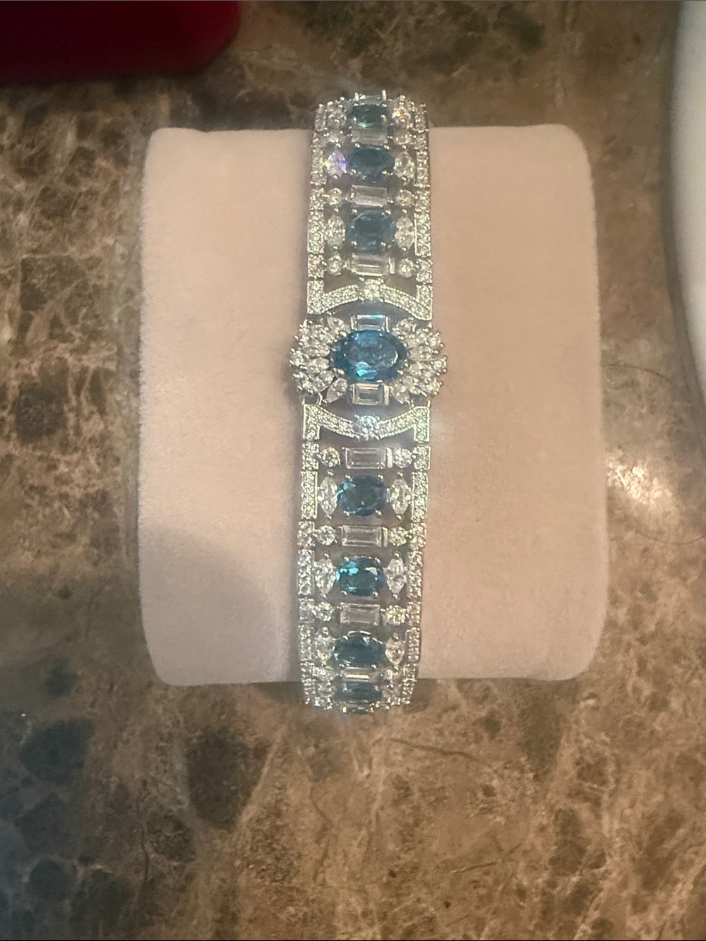 Topaz Sterling Silver Bracelet